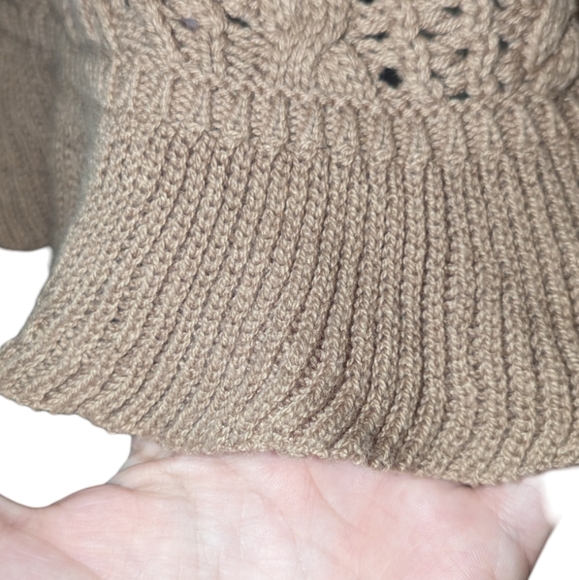 ASOS Miss Selfridge Crochet Mini Dress (Size: L 10/12) - Picture 11 of 13